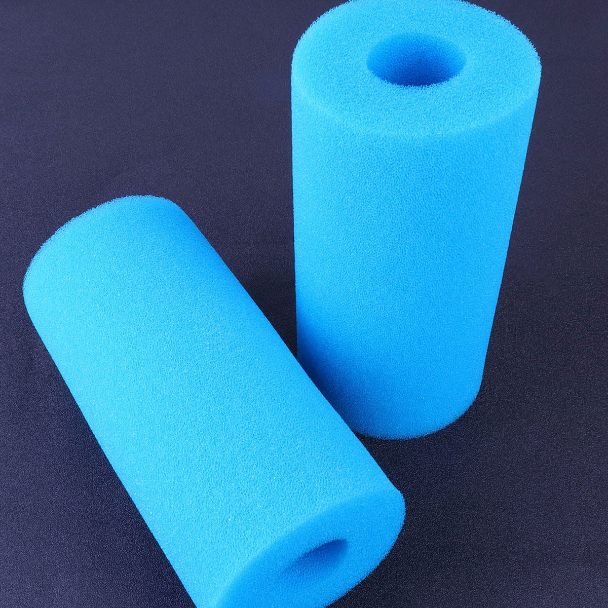 Fish Tank Filter - 4 sztuki – cylindryczne gąbki filtracyjne,